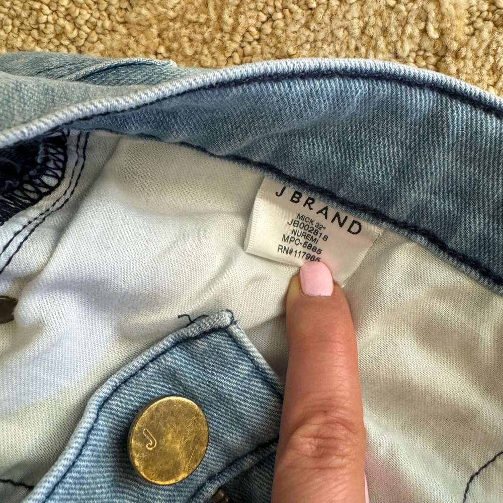 Mens J Brand jeans size 33 - Picture 4 of 9